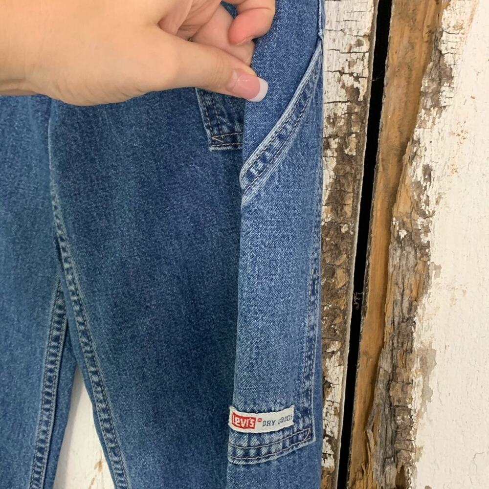 Vintage Levi’s deadstock red tab dry goods straight leg medium wash denim SZ 14 - Picture 5 of 7